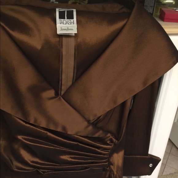 Tadashi cooper stretch satin top - Picture 3 of 6